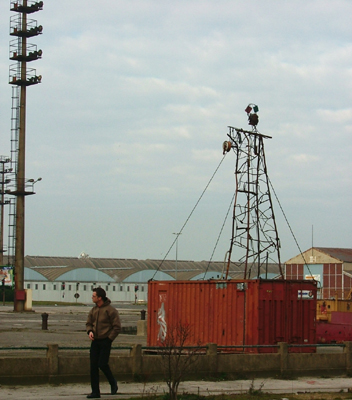 container in Dunkerque