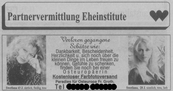 Ein unmoralisches Angebot...