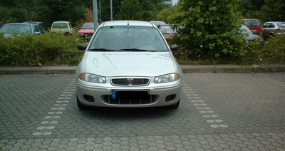 Auto steht immernoch in der Lücke...