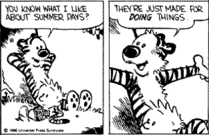 Calvin and Hobbes .. click for the rest (c: