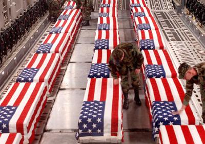 US War dead return to Dover AFB