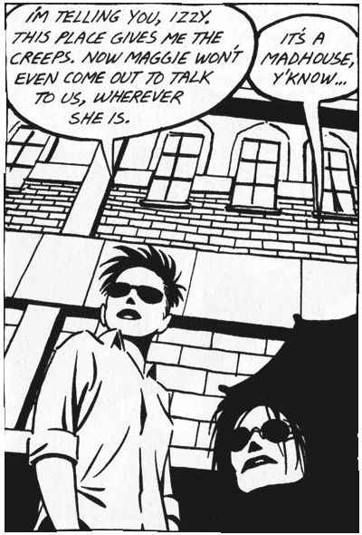 taken from love&amp;rockets issue 4