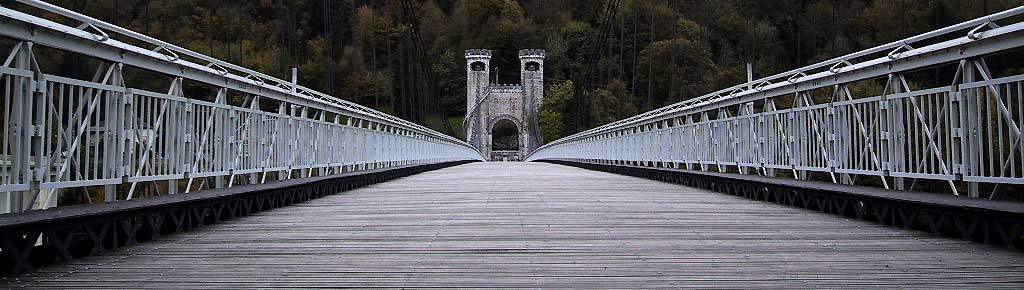 So ne Brücke in France bei Annecy