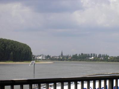 Aufm Rhein auch nix los