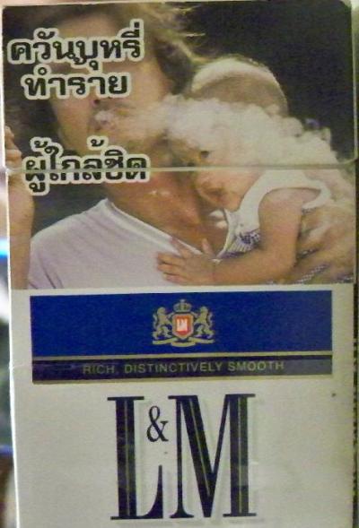 smoking warning thailand johnny depp with baby