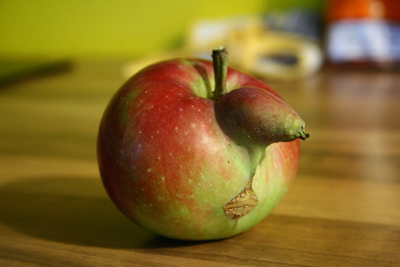 weird apple