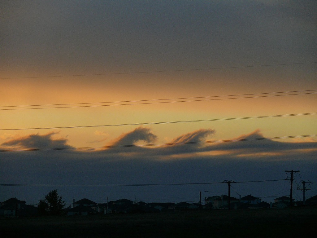 Kelvin Helmholtz Wave clouds