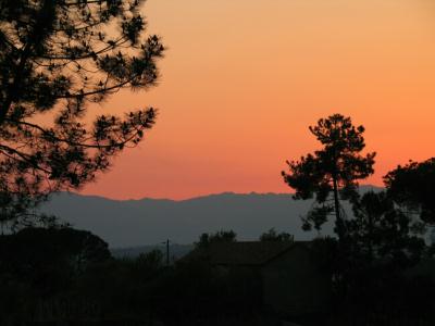 Das ist der Ausblick vom Balkon der Schwester von meinem Freund