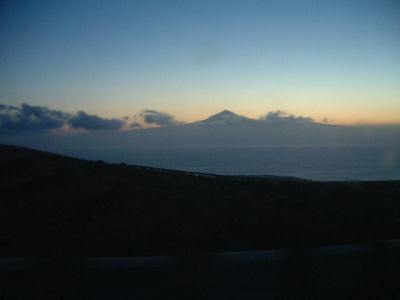 blick zum teide, teneriffa