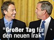 irak, blair, bush