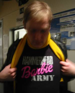 Hammerhead
<br/><br/>
Barbie
<br/><br/>
Army