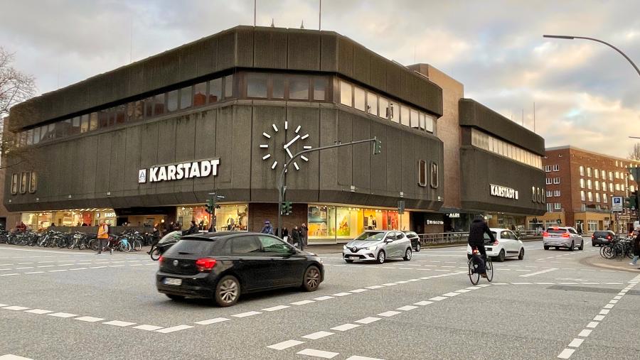 Karstadt Osterstraße mit Gebäude von 1976