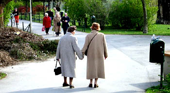 frauen im park