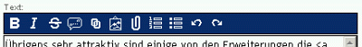 editor toolbar für antville