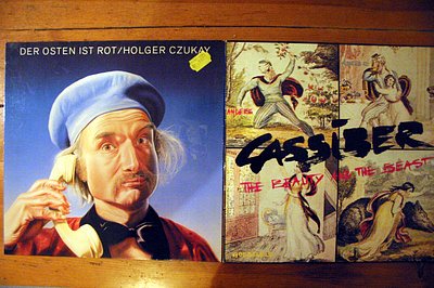 (re) Cassiber: The Beauty And the Beast (li) Holger Czukay: Der Osten ist rot