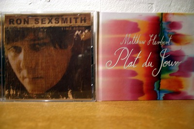 r: Matthew Herbert: Plat du Jour
<br/><br/>
l: Ron Sexsmith: Time Being