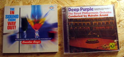 R: Deep Purple - Concerto for Group and Orchestra
<br/><br/>
L: Beastie Boys - The In Sound From Way Out