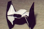 origami T fighter