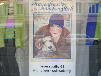 Schaufenster Boutique Barerstraße