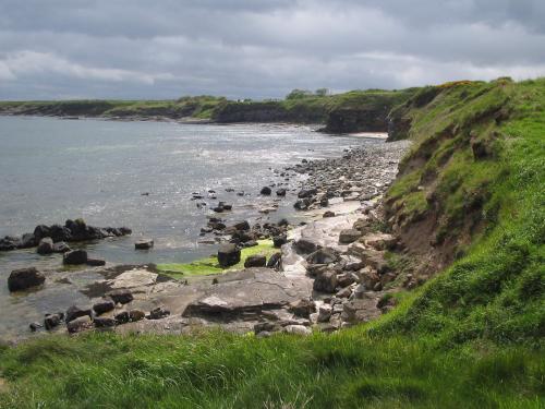 Die schöne Küste Northumberlands