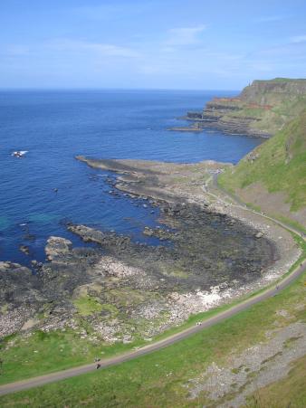 Wanderweg zum Giant's Causeway