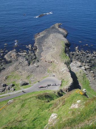 Giant's Causeway - Vogelperspektive