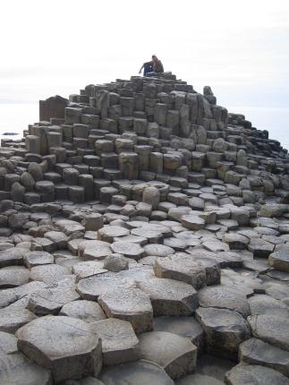 Basaltformationen am Giant's Causeway