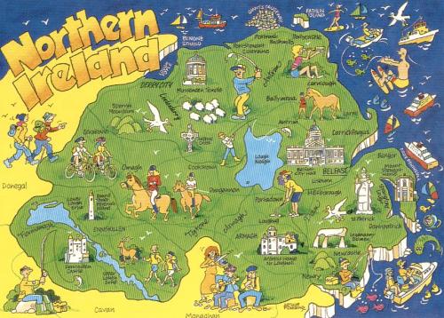 Postkarte Nordirland