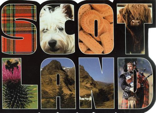 Postkarte Scotland