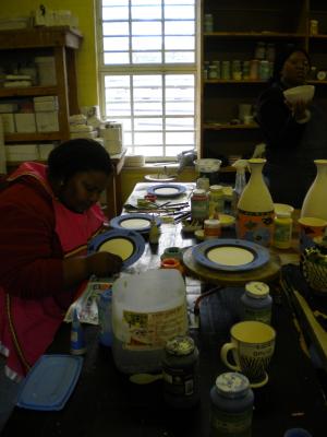 Pottery made in Langa