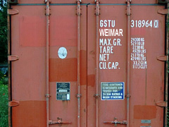 container with weimar written on