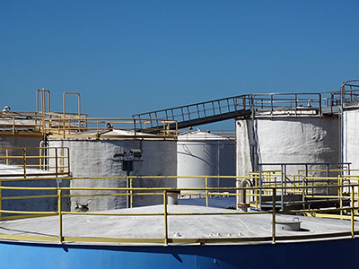 Tank Farm - Waterfront - Auckland - New Zealand - 19 March 2014 - 15:37