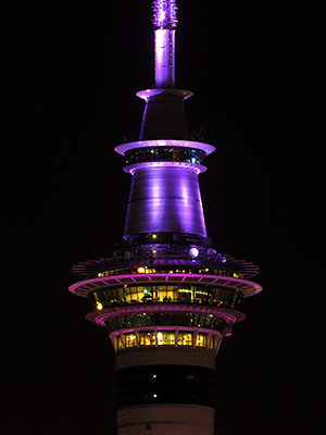 SkyTower - Auckland - New Zealand - 8 March 2019 - 22:04