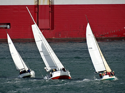 Hauraki Harbour - Auckland - 5 July 2014 - 15:04