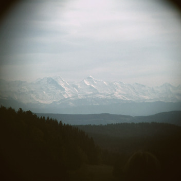 alpenblick aus dem hotzenwald