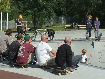 skatepark, ostpark am gleisdreieck