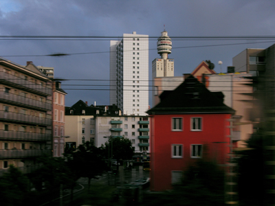 Frankfurt am Main, sehr schön auch zum dran vorbeifahren.