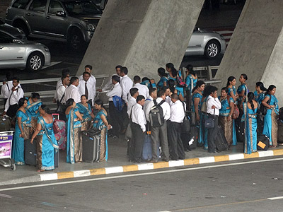 Suvarnabhumi Airport - Bangkok - Thailand - 1 August 2013 - 8:35