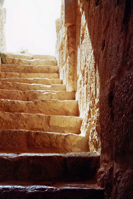 Qalaat er-Rabad, alte Kreuzritterburg bei Ajlun, nördlich von Amman  