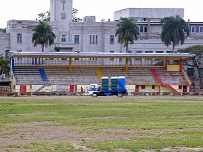 Kingsford-Smith Pavilion - Albert Park - Suva - Fiji Islands -18.148068° - 178.424215° - 20091010 - 17:00