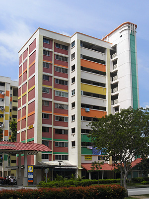 Block 445 - Tampines Street 42 - Singapore - 1 April 2008 - 11:28 
