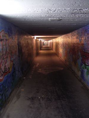 Tunnel beim Bayrischen Bahnhof