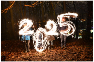 Ich sag Ihnen, 2025 wird wild. Prost Neujahr!