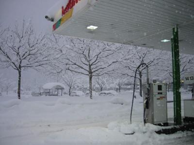 bellinzona under snow