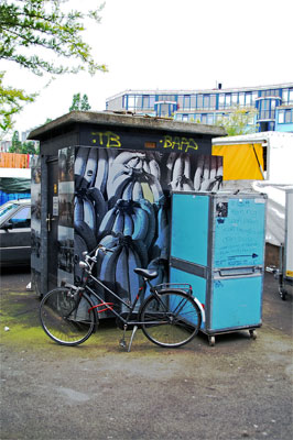 Der Radfahrer.