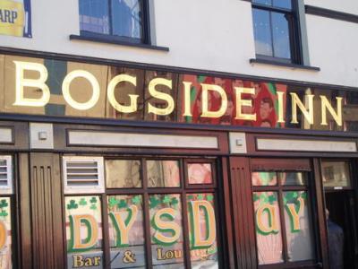 the pub at bogside's border.