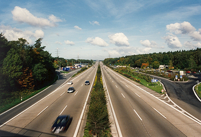 A3 in Hoehe Raststaette Ohligser Heide