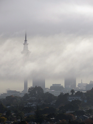 from Big King Reserve - Auckland - New Zealand - 15 June 2016 - 9:04