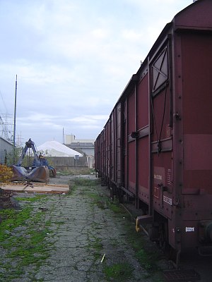 im binnenhafen.