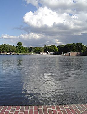 hh, stadtparksee letzen sonntag